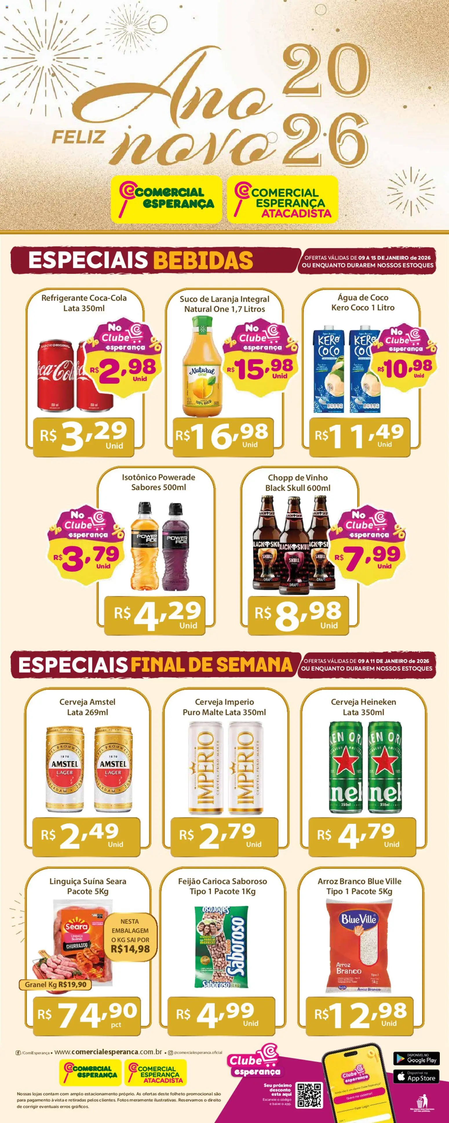 Comercial Esperança - Ofertas da semana - página 1- válido a partir de 09/01/2026
