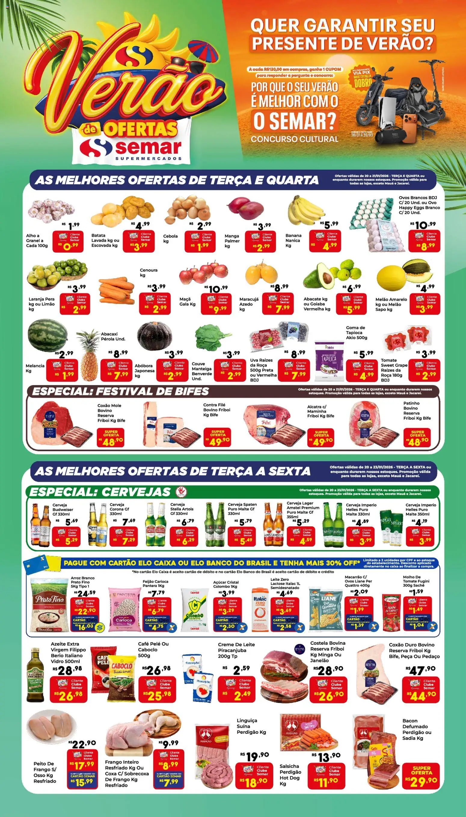 Semar Supermercado - Ofertas da semana - página 1- válido a partir de 20/01/2026
