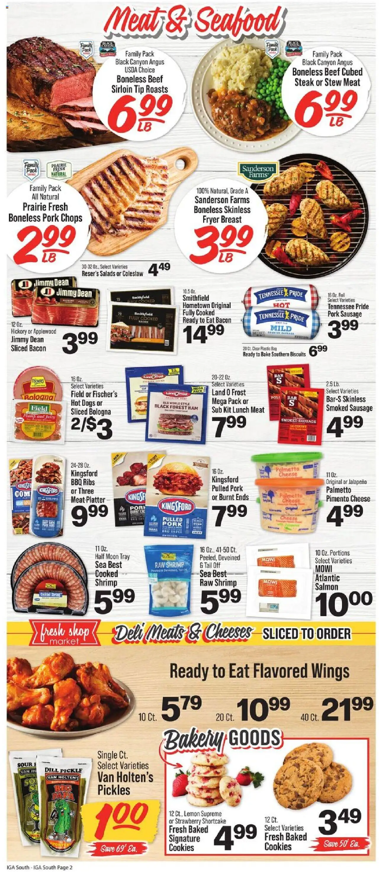 IGA Weekly Ad - page 3- valid from 07/16/2025