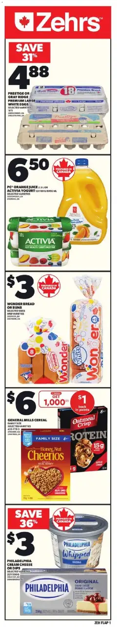 Preview Zehrs weekly flyer / circulaire valid from Sep 18, 2025