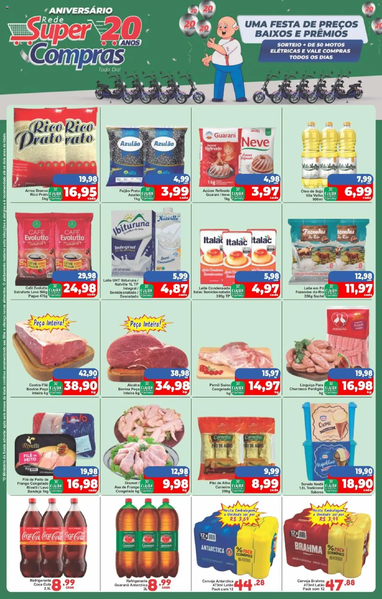 Rede Super Compras - Ofertas da semana - página 1- válido a partir de 08/08/2025
