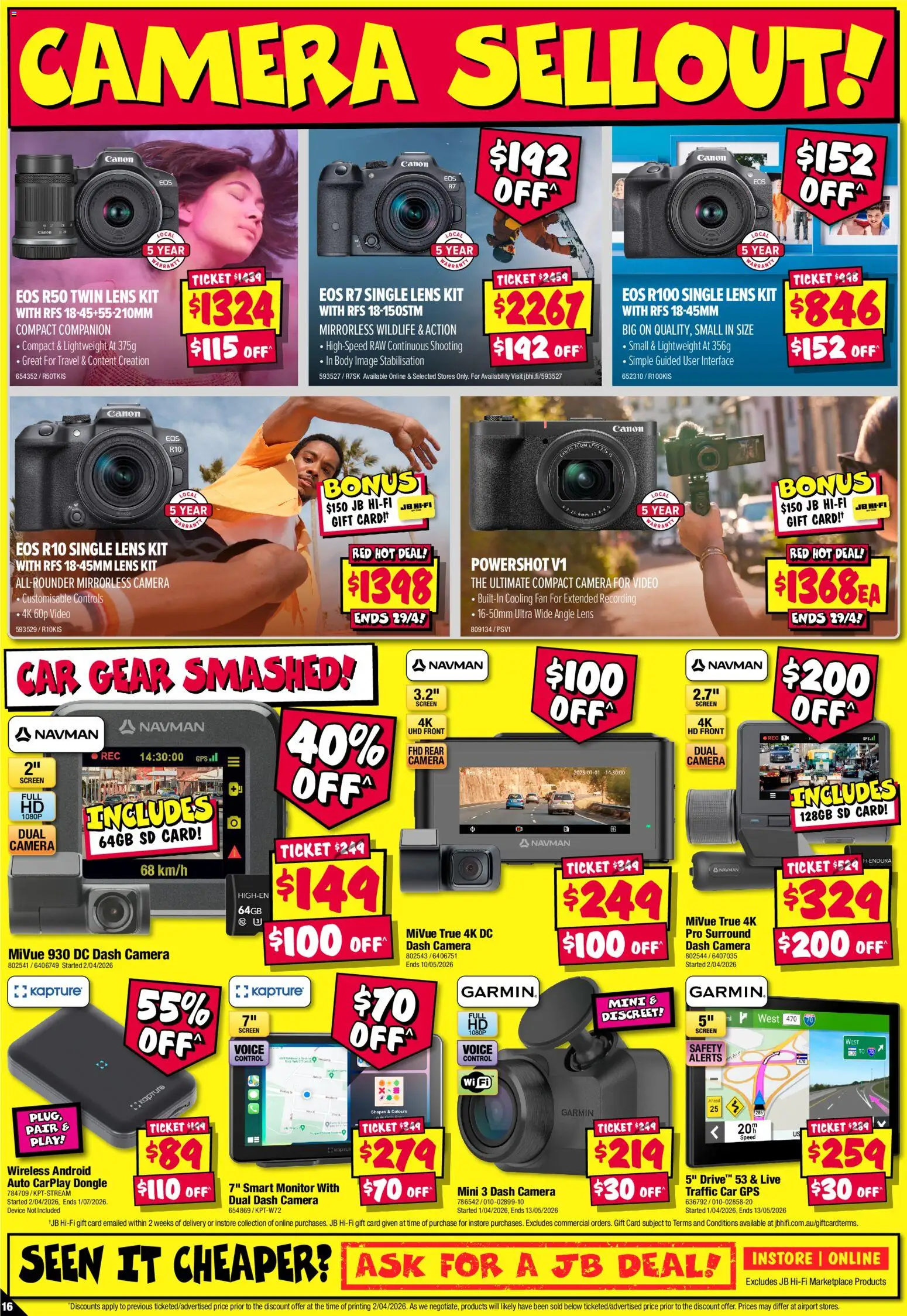 JB Hi-Fi catalogue  - page 16- valid from 16/04/2026
