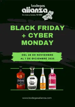 Bodegas Alianza Black Friday válido desde 28/11/2025