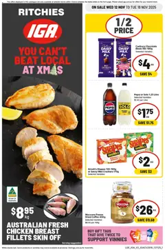 IGA catalogue preview - valid from 12/11/2025