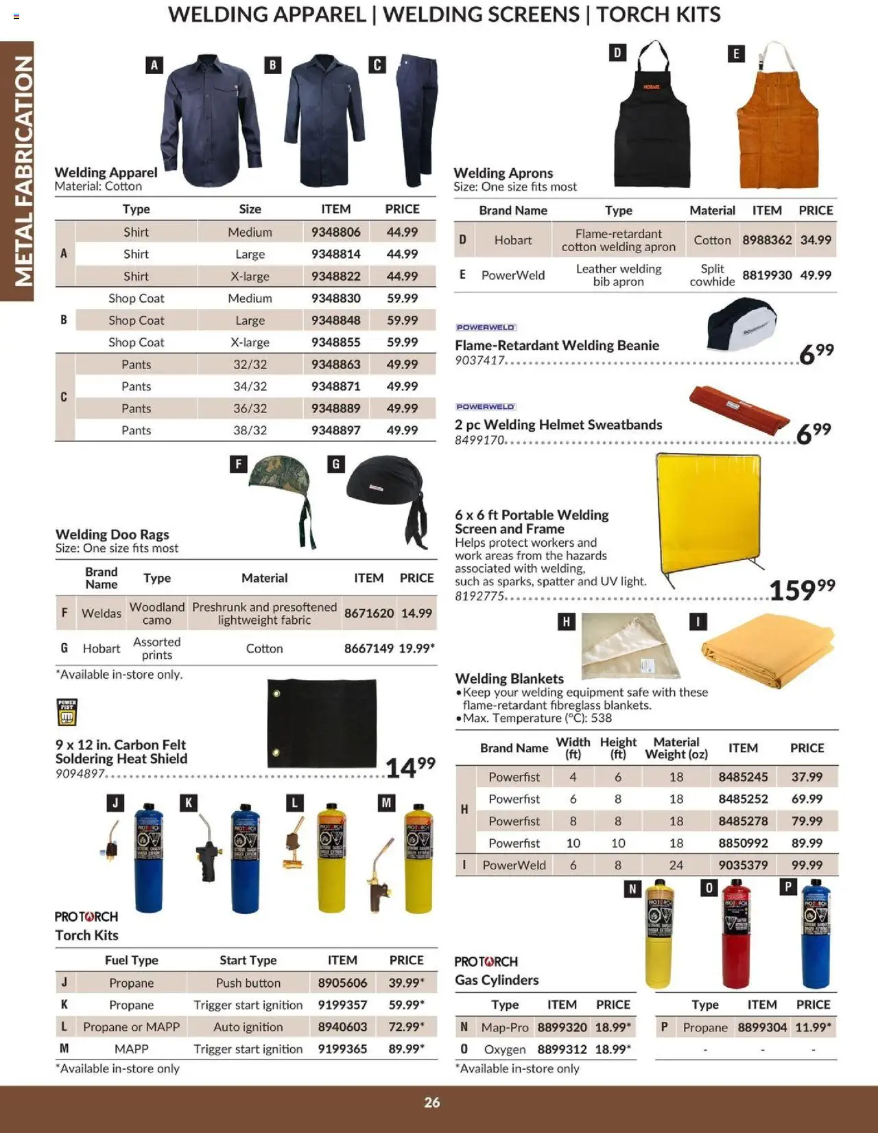 Princess Auto - Catalogue - Metal fabrication - page 28- valid from Apr 16, 2025