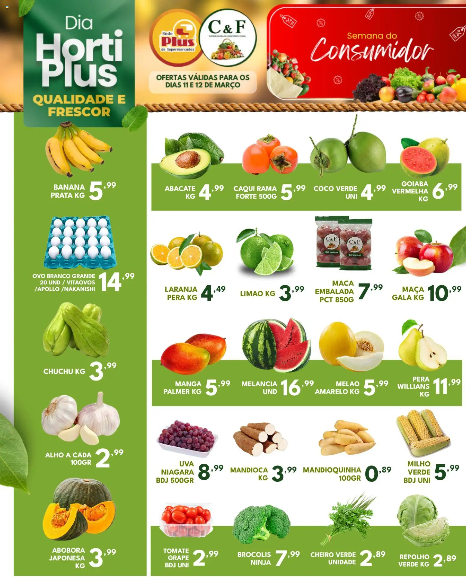 Rede Plus Supermercados - Ofertas da semana - página 1- válido a partir de 11/03/2026
