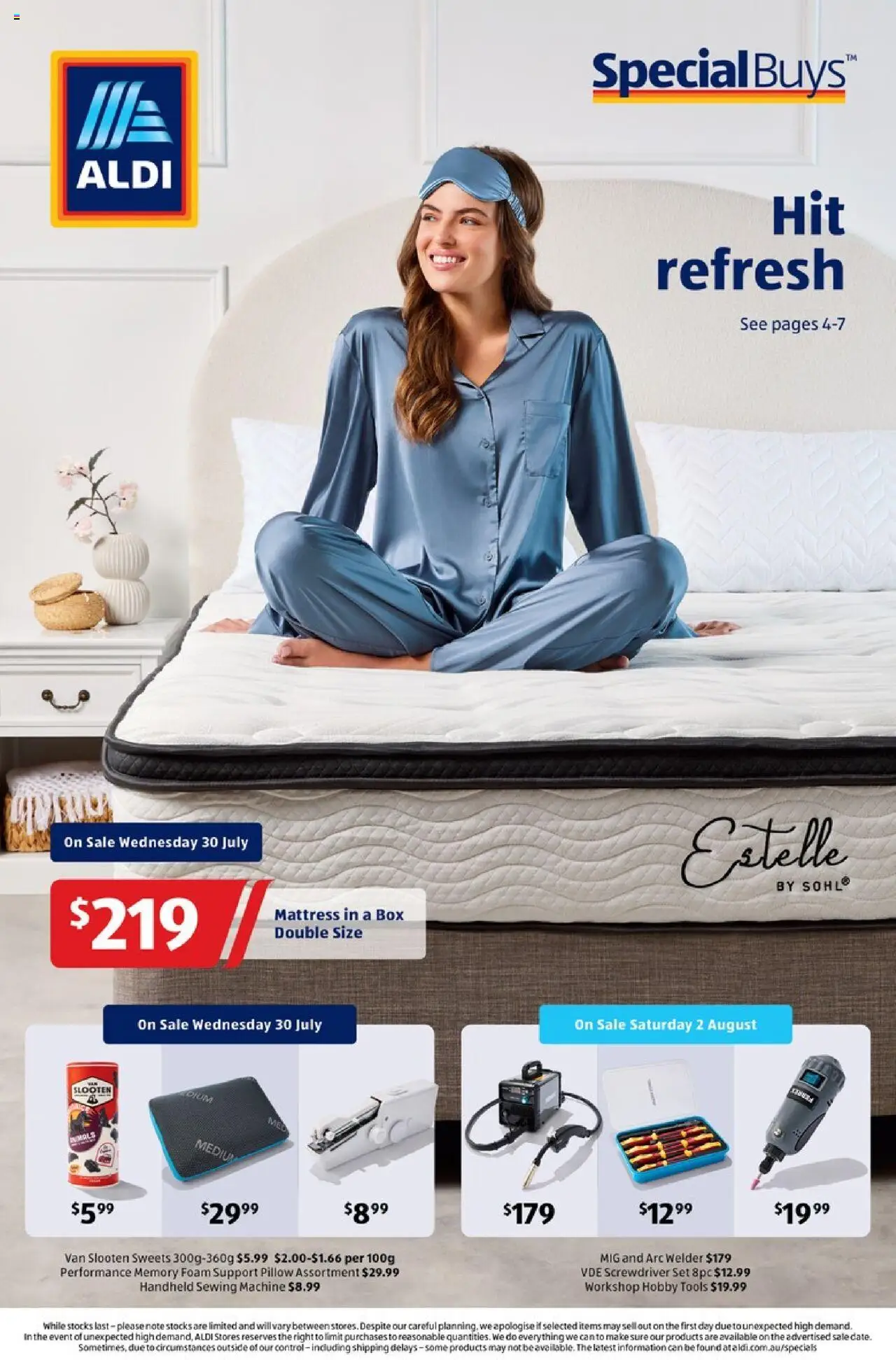 Catalogue Aldi - page 1- valid from 30/07/2025