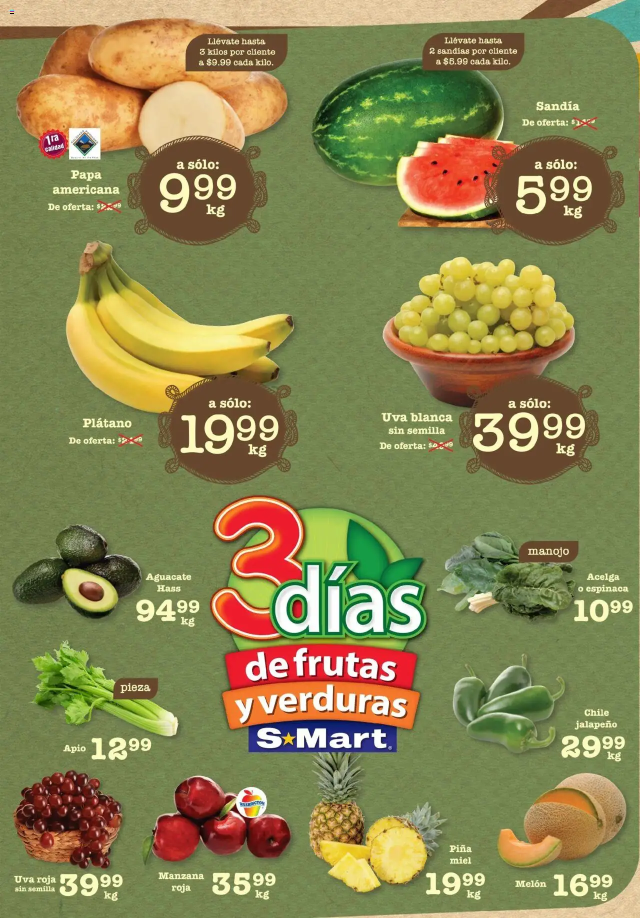S-Mart - Folleto - Ciudad Juárez - página 1- válido desde 15/07/2025