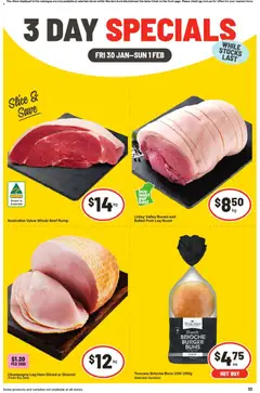 IGA catalogue preview - valid from 30/01/2026