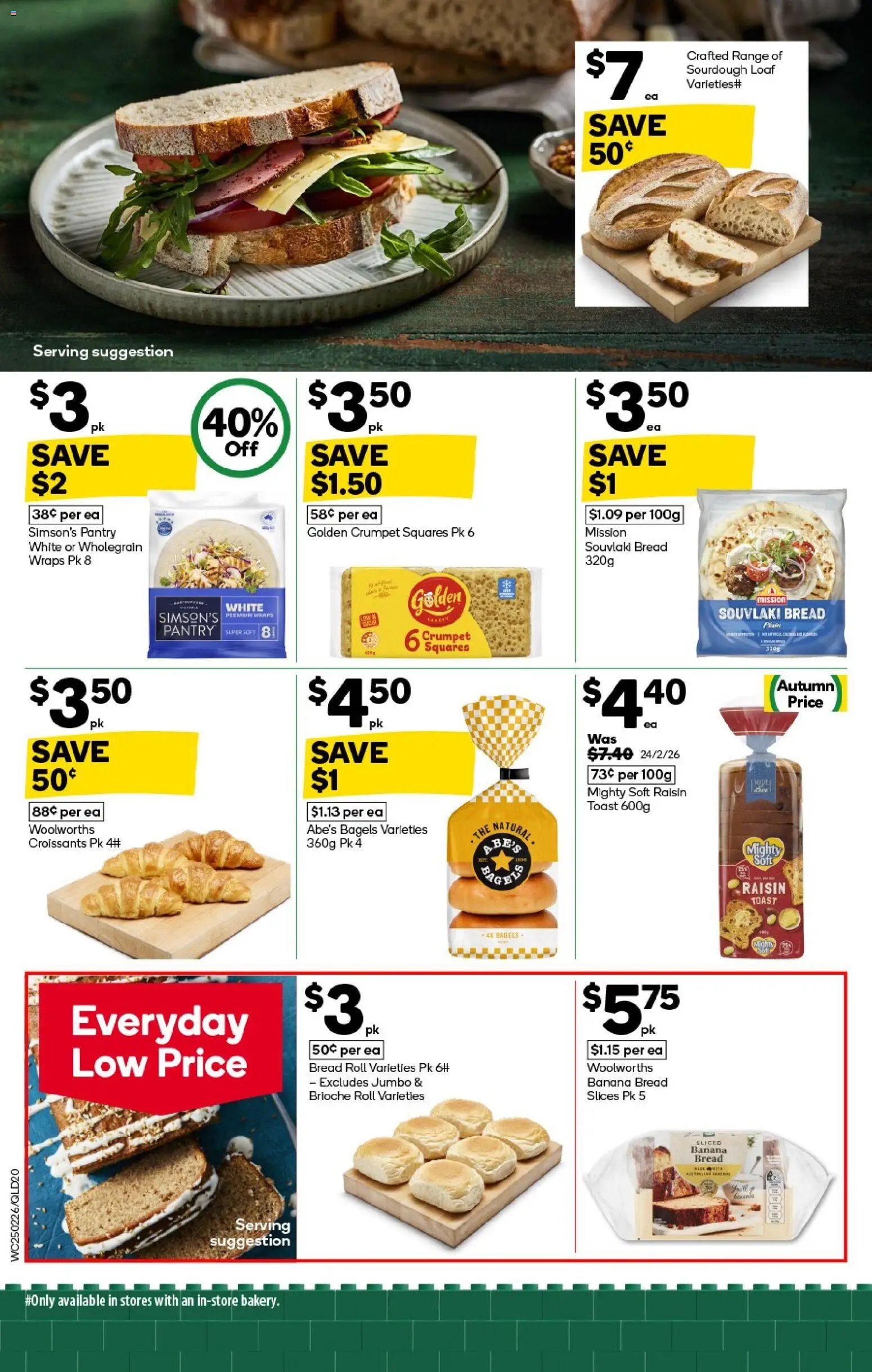 Weekly catalogue Woolworths FNQ 25/02 - page 18- valid from 25/02/2026