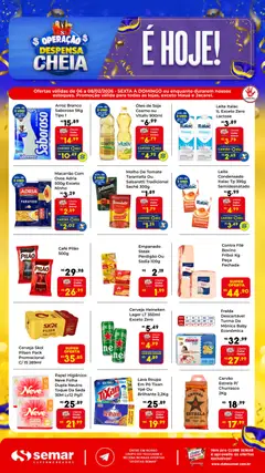Pré-visualização Semar Supermercado - Ofertas Fim de semana válida a partir de 06/02/2026