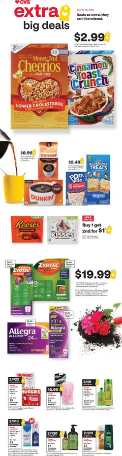 Preview CVS Pharmacy Weekly Ad valid from 04/19/2026