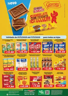 Pré-visualização Mart Minas - Ofertas Biscoitos válida a partir de 07/11/2025