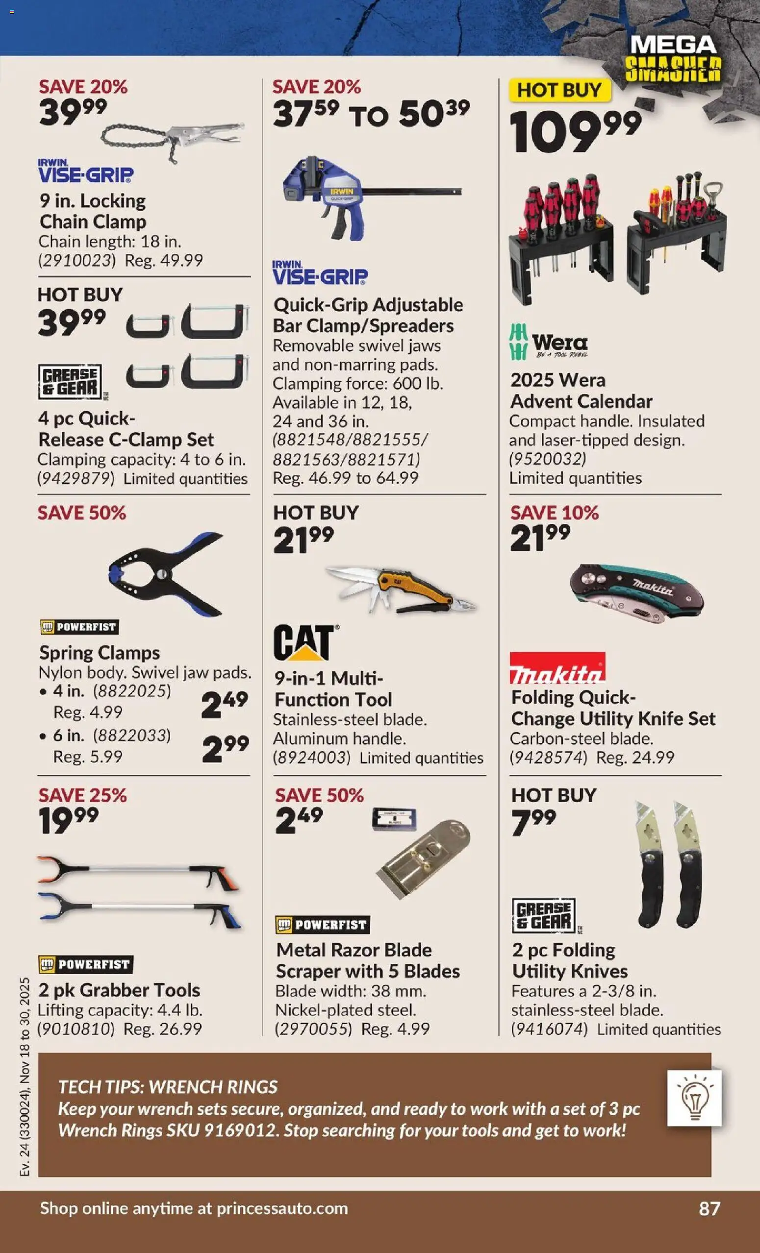 Princess Auto - 2 Week Sale! - page 100- valid from Nov 18, 2025