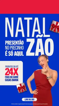 Pré-visualização Casas Bahia promoções válida a partir de 27/12/2025