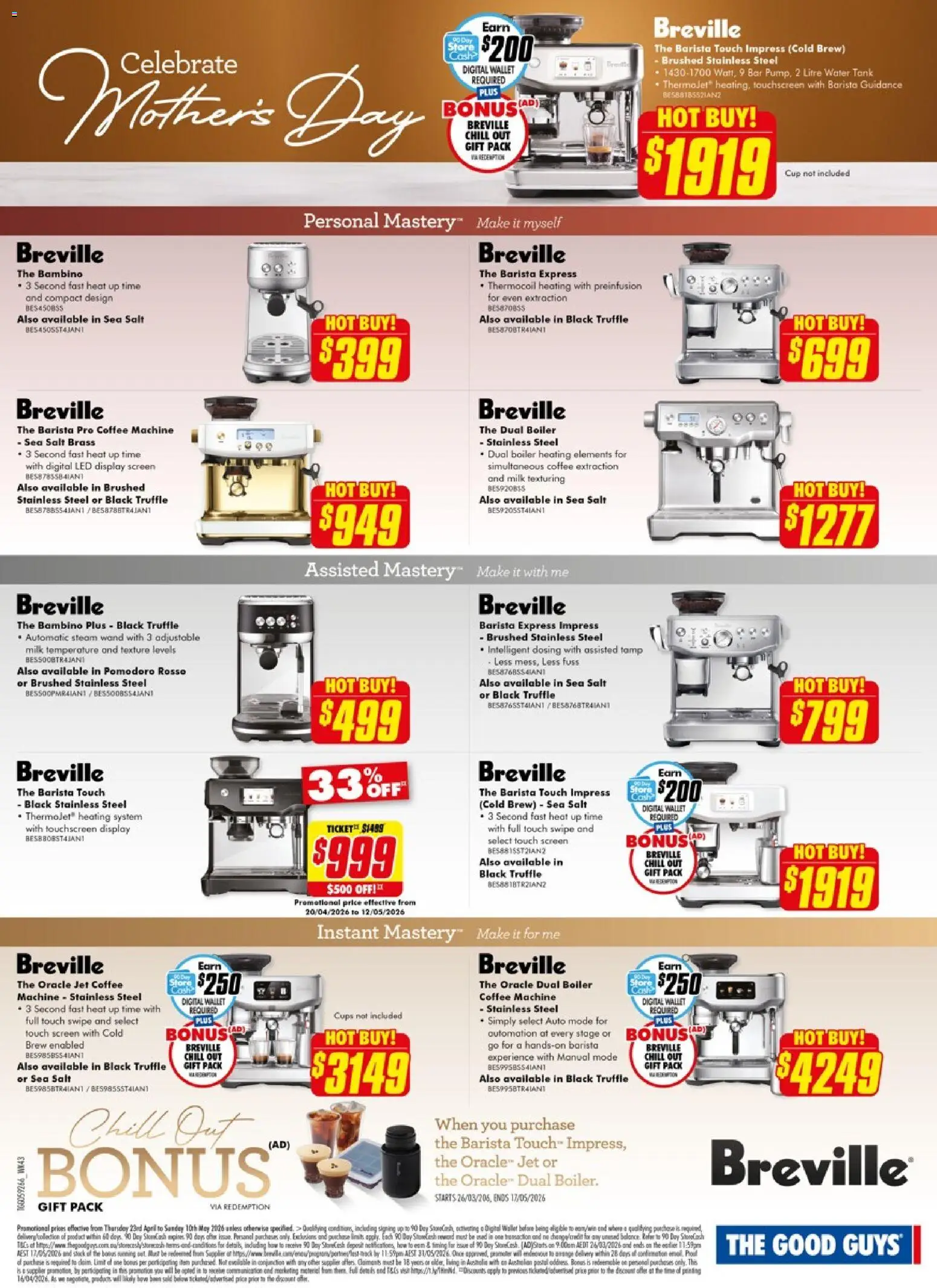 The Good Guys catalogue  - page 3- valid from 22/04/2026