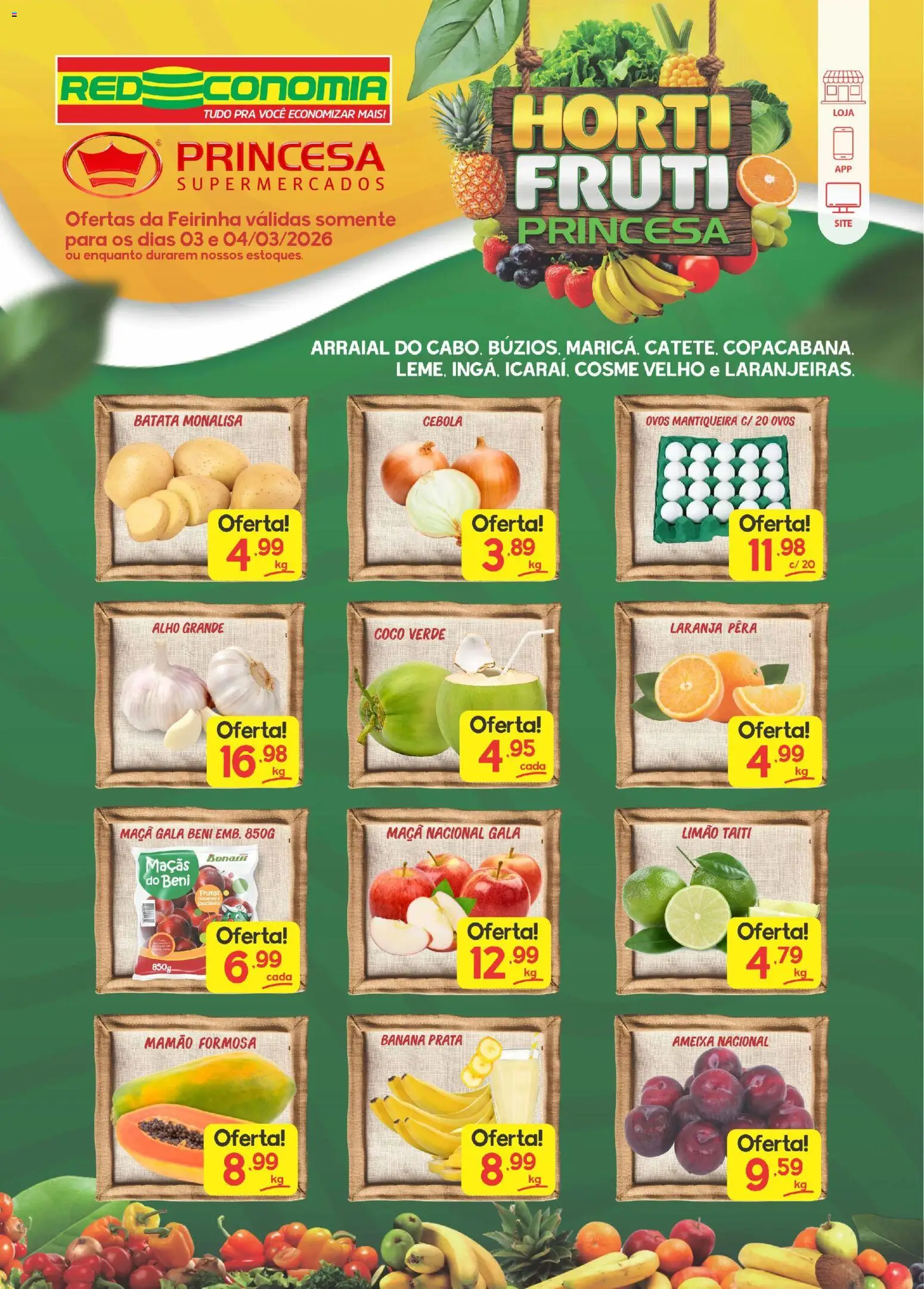 Princesa ofertas - página 1- válido a partir de 03/03/2026
