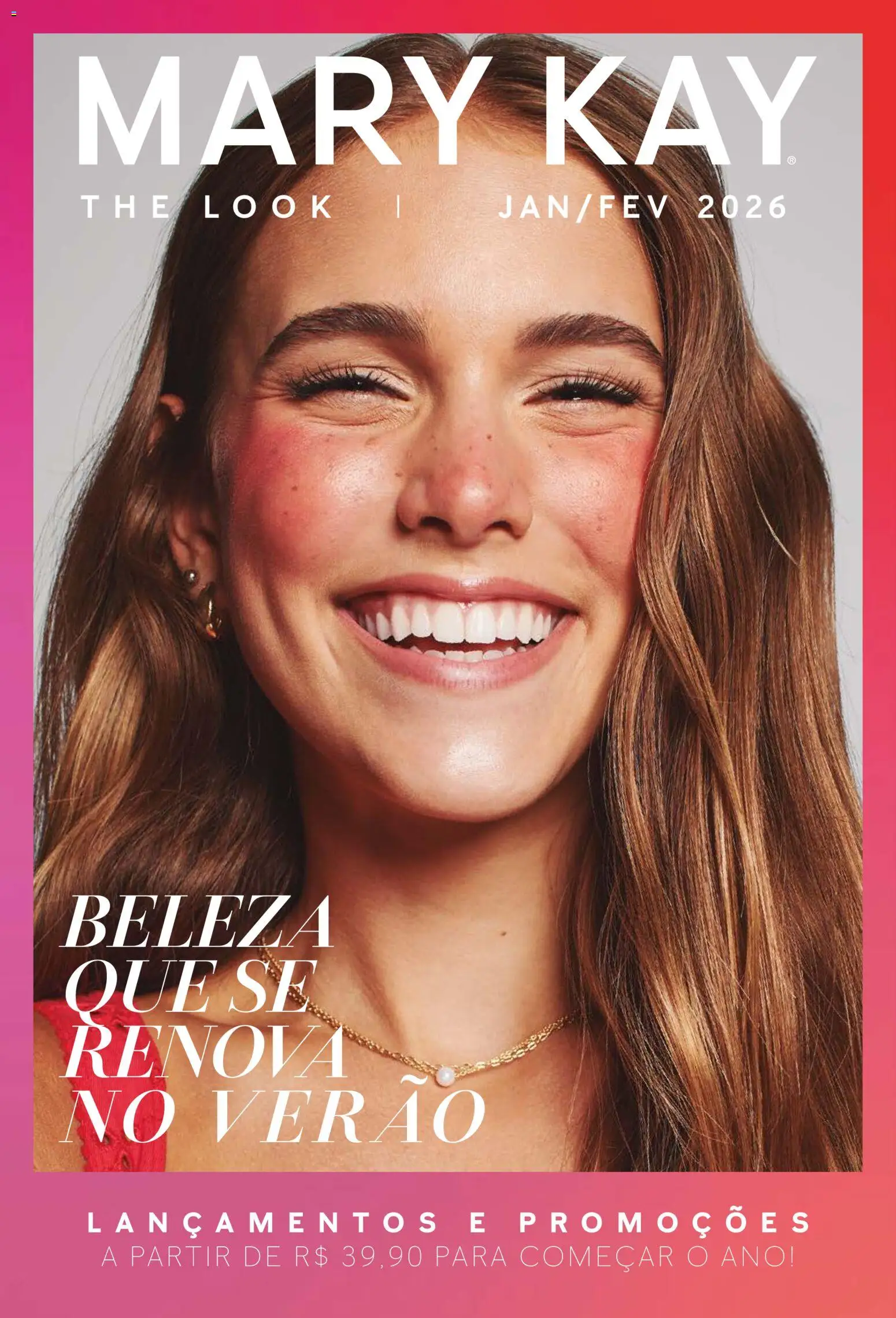 Mary Kay - Catálogo Janeiro/Fevereiro 2026 - página 1- válido a partir de 01/01/2026
