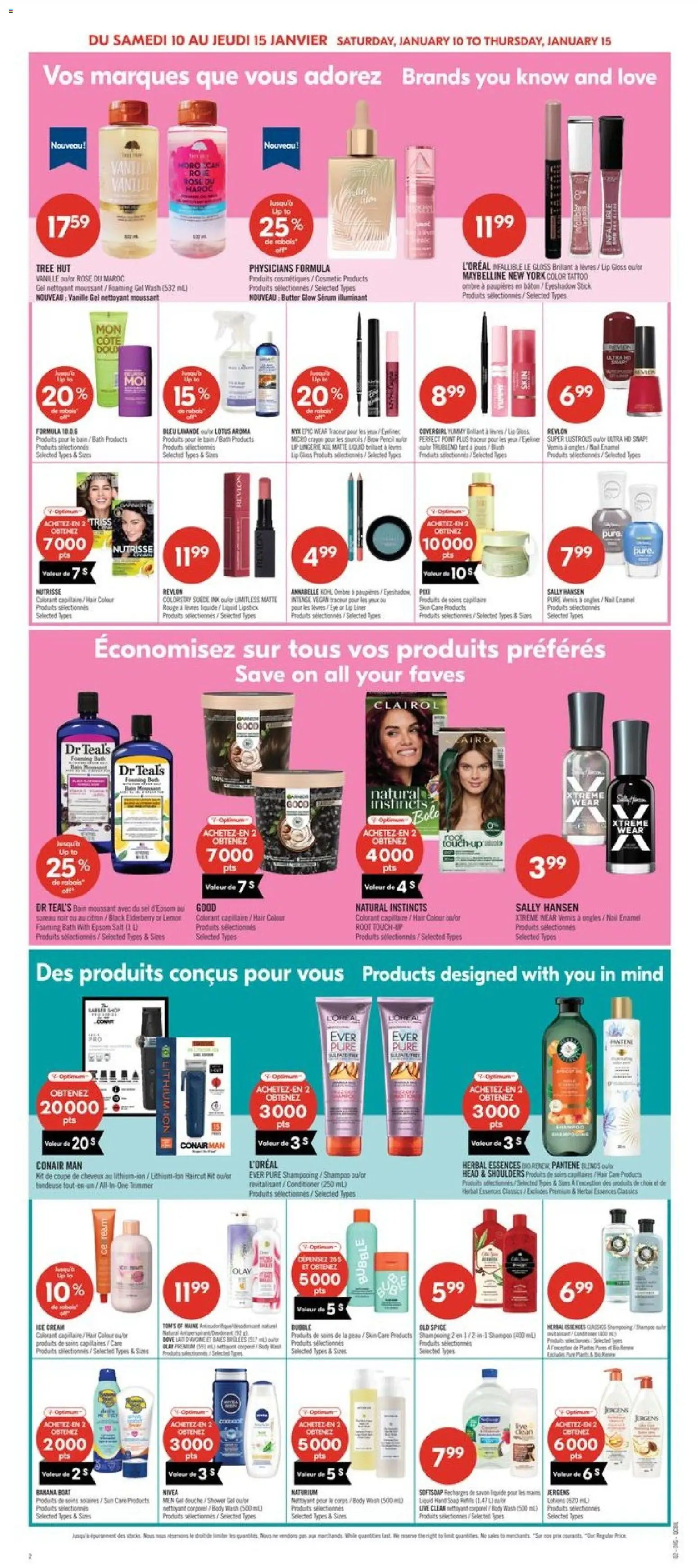 Pharmaprix weekly flyer / circulaire - page 15- valid from Jan 9, 2026