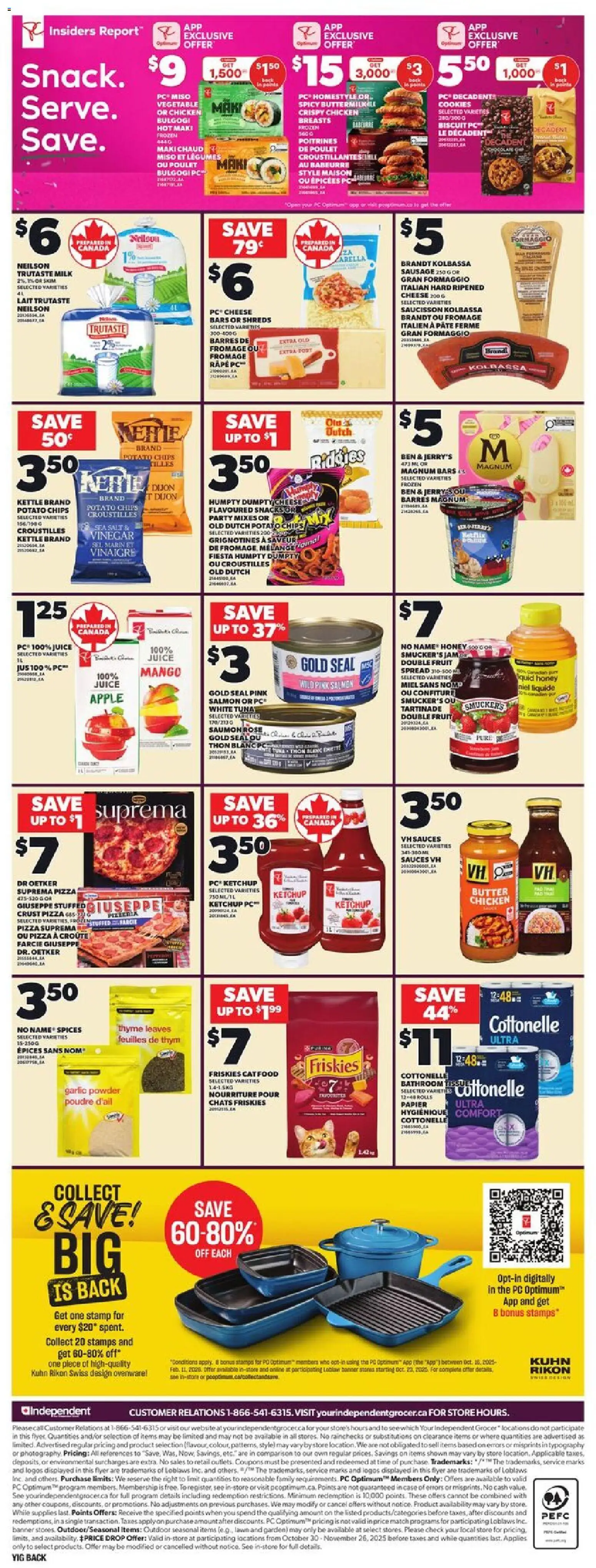 Independent Grocer - Black Friday  - page 4- valid from Nov 13, 2025