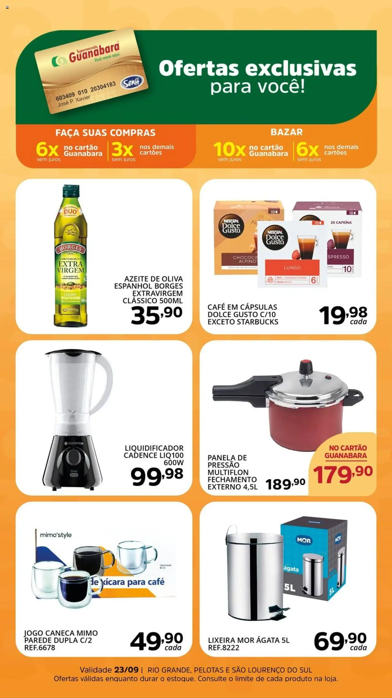 Supermercado Guanabara - Ofertas Exclusivas - página 1- válido a partir de 12/09/2025
