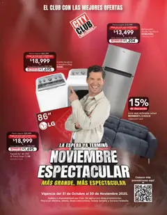 City Club Buen Fin válido desde 31/10/2025