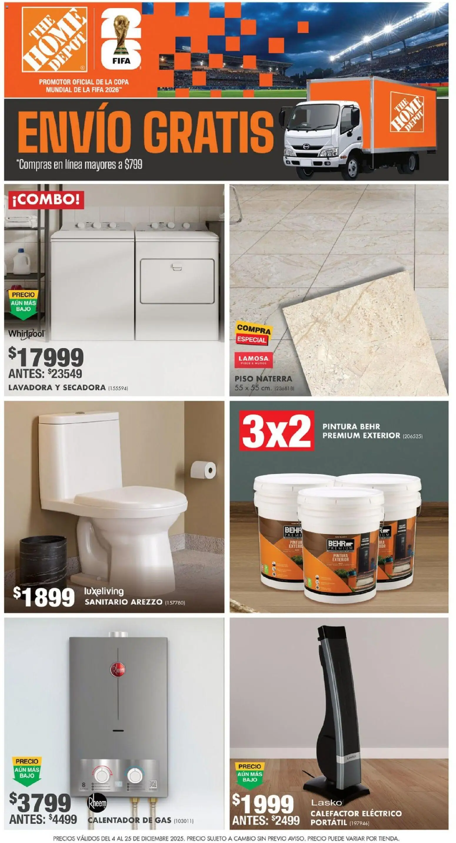 Home Depot catálogo - página 1- válido desde 04/12/2025