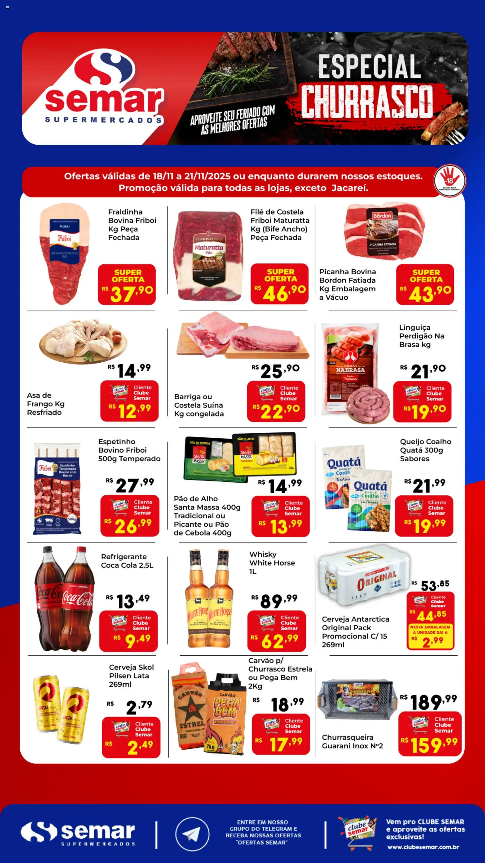 Semar Supermercado - Ofertas Churrasco - página 1- válido a partir de 18/11/2025
