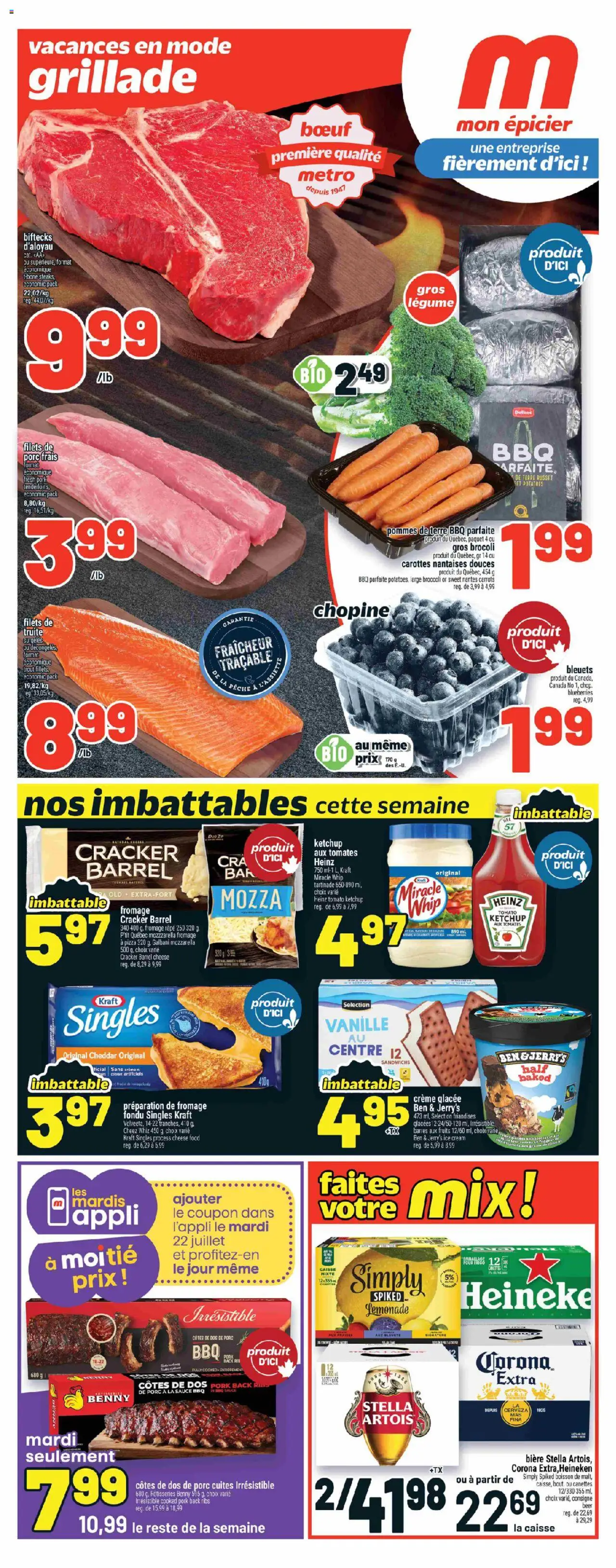 Metro weekly flyer / circulaire - page 1- valid from Jul 17, 2025