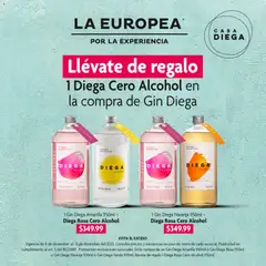 La Europea catálogo Gin Diega válido desde 11/12/2025