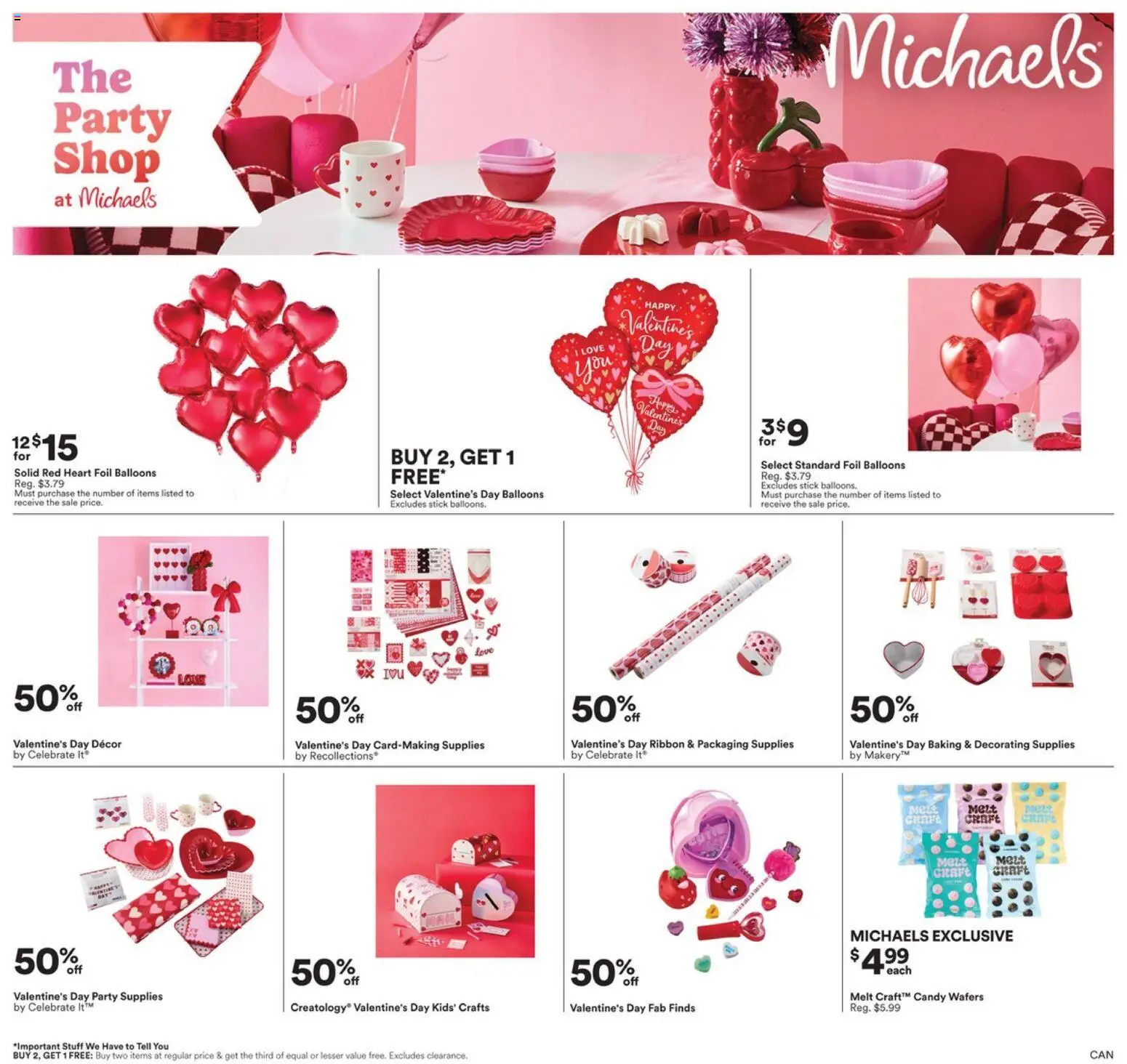 Michaels weekly flyer / circulaire - page 1- valid from Jan 30, 2026