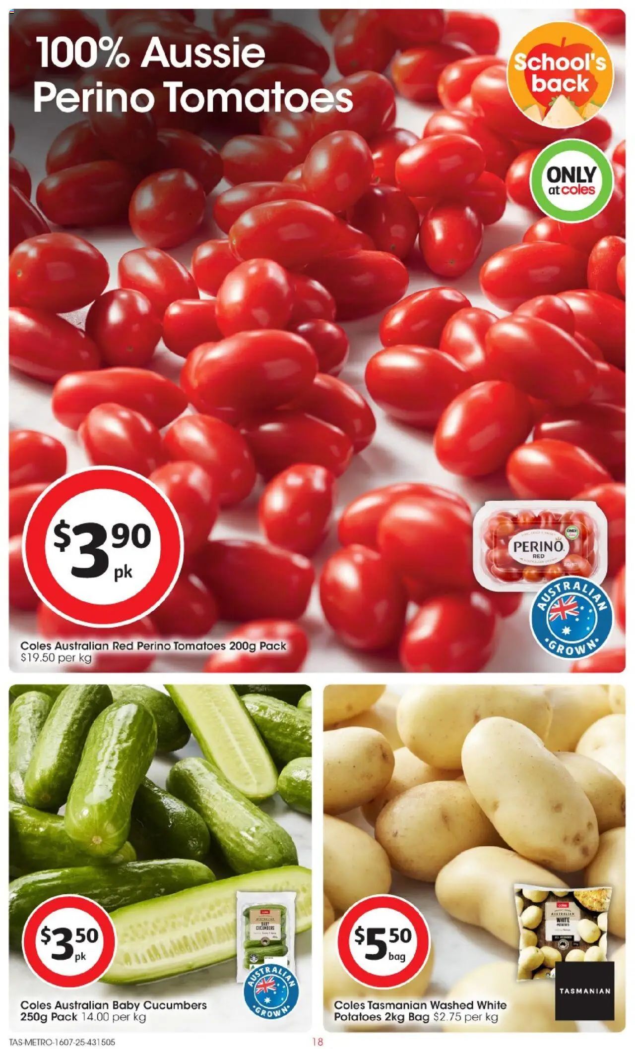 Coles Catalogue TAS - page 18- valid from 16/07/2025