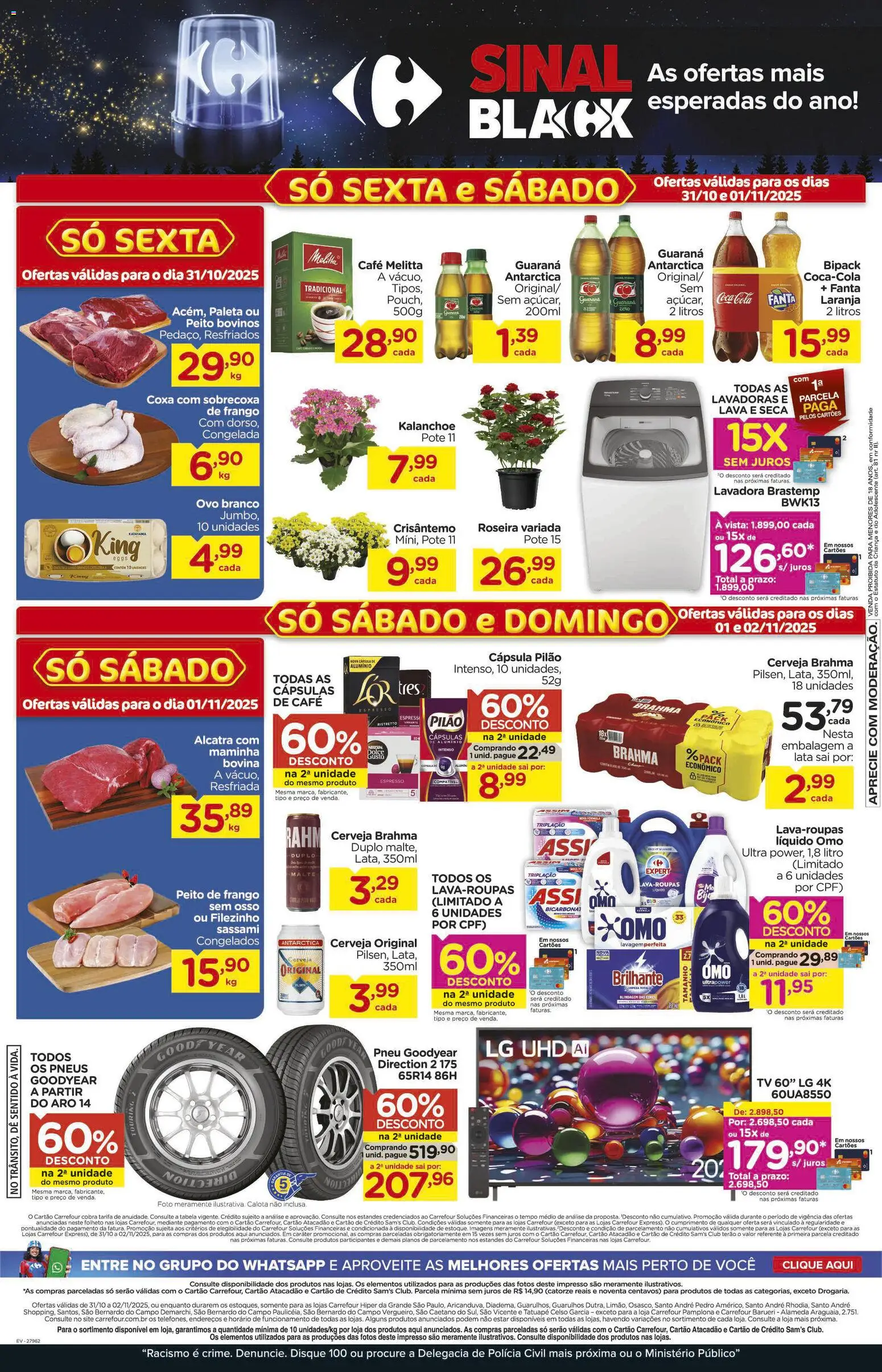 Carrefour Black Friday - página 1- válido a partir de 31/10/2025
