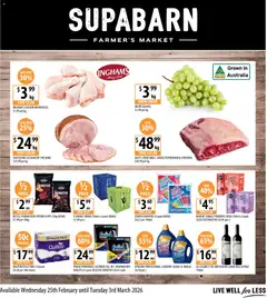 Supabarn catalogue preview - valid from 25/02/2026