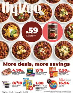 Preview HyVee Weekly Ad valid from 01/12/2026