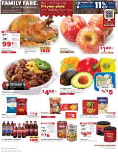 Preview Family Fare Weekly Ad valid from 11/09/2025