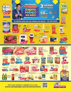 Pré-visualização Savegnago - Ofertas da semana válida a partir de 31/07/2025