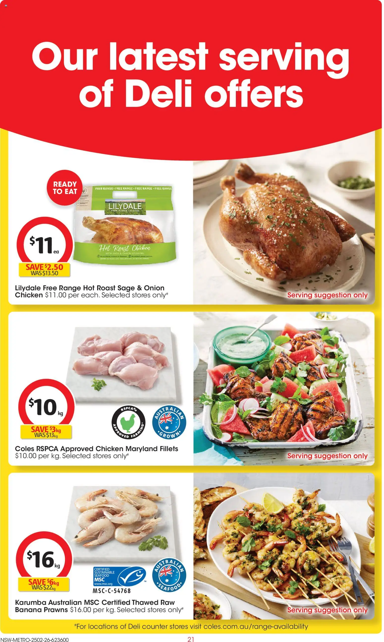 Coles Catalogue  - page 21- valid from 25/02/2026