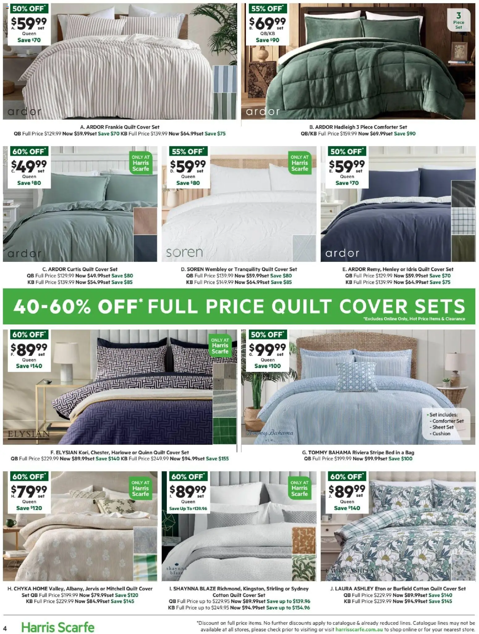 Harris Scarfe catalogue - page 4- valid from 07/04/2026