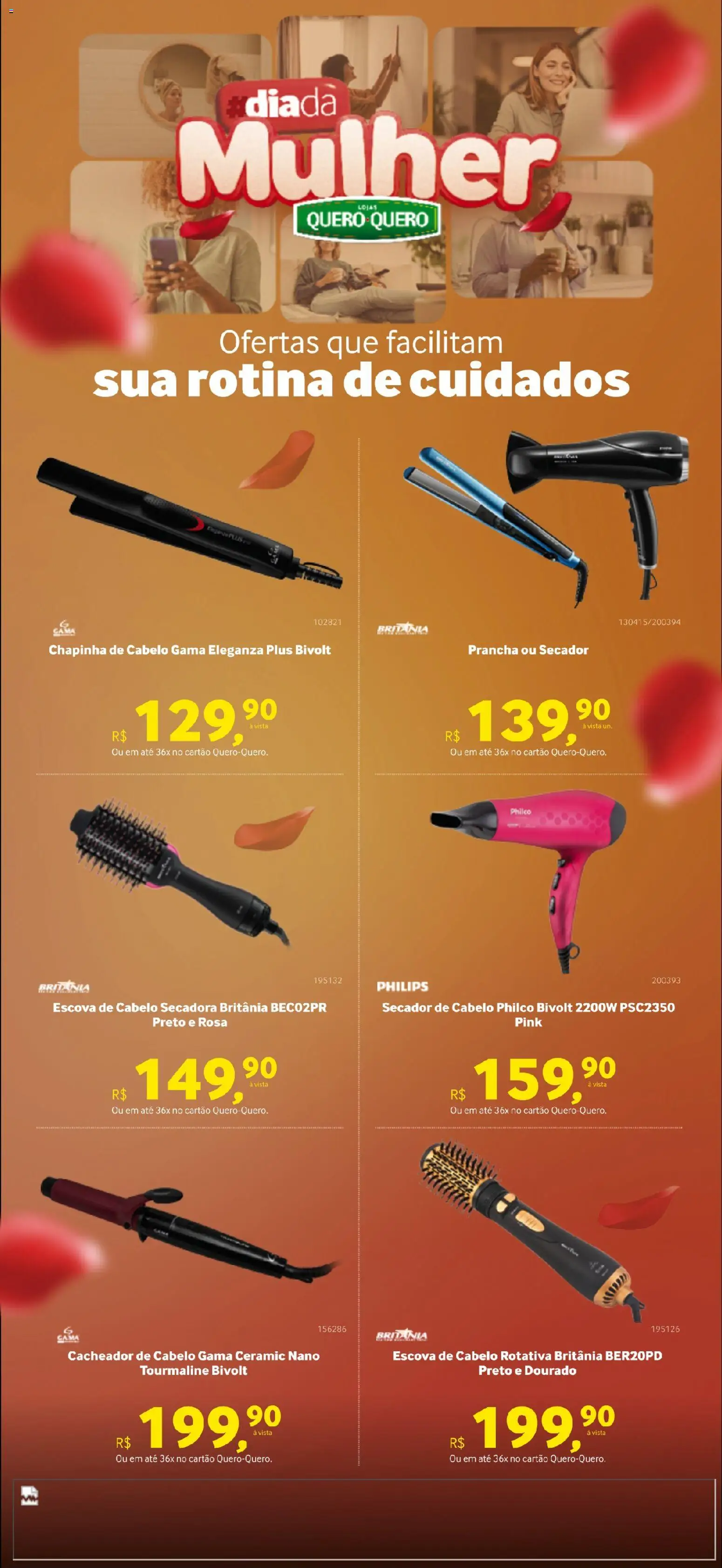 Lojas Quero-Quero ofertas Dia da Mulher - página 1- válido a partir de 02/03/2026
