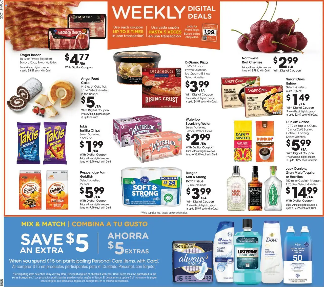 Fry's Food Weekly Ad - page 2- valid from 07/16/2025