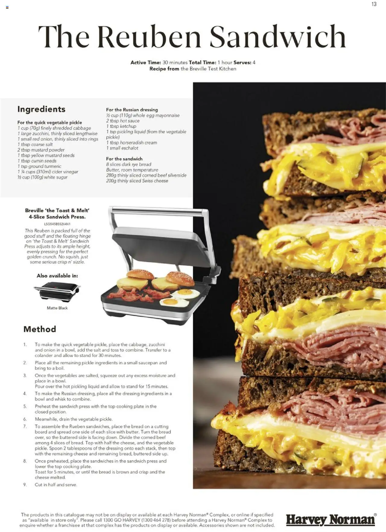 Harvey Norman The Breville Kitchen - page 13- valid from 11/08/2025
