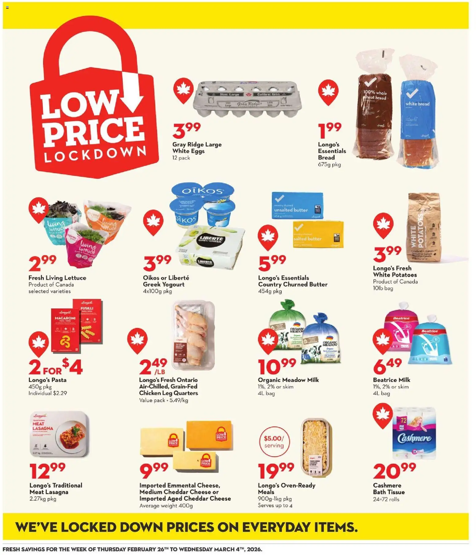 Longo's weekly flyer / circulaire - page 17- valid from Feb 26, 2026