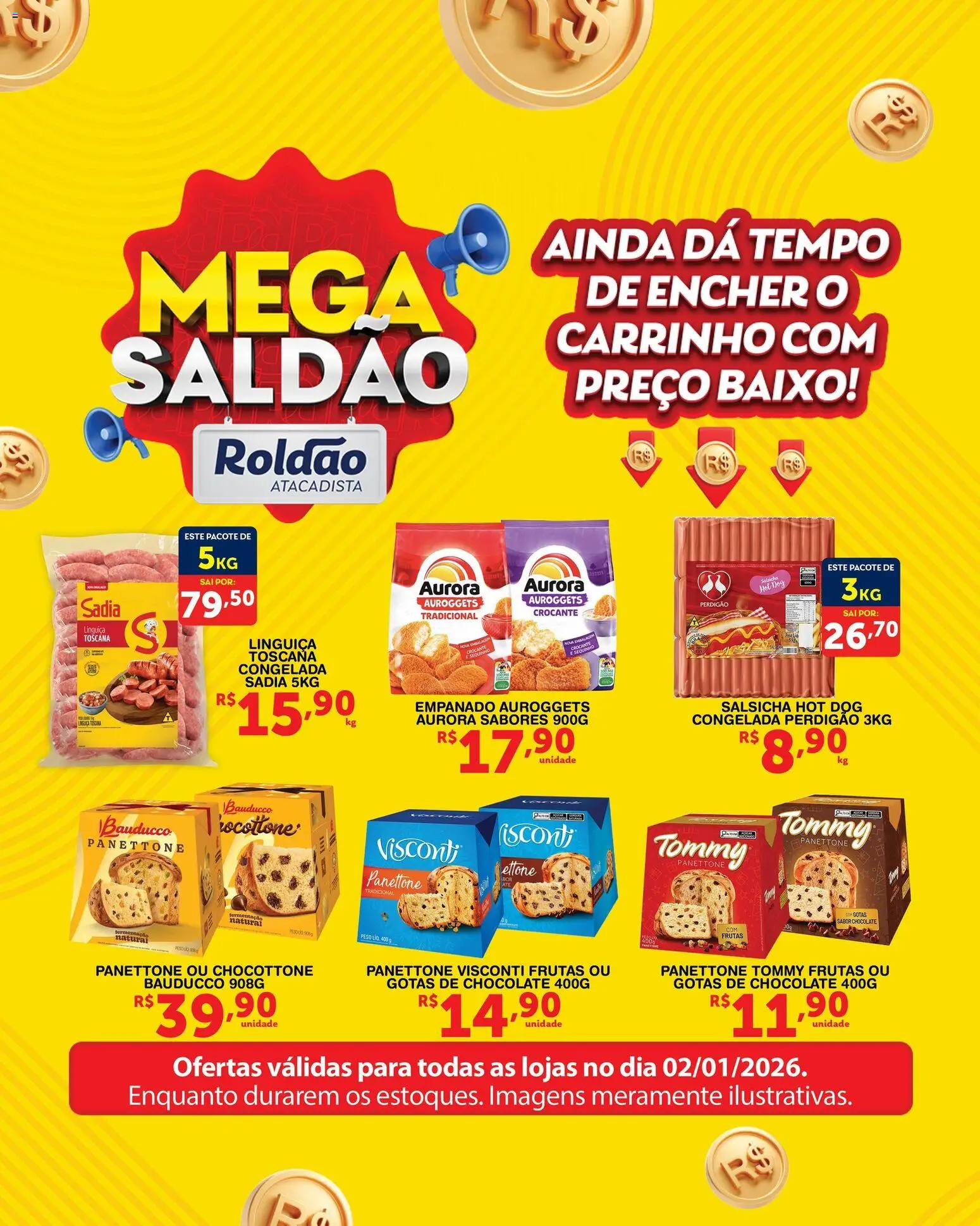 Roldão - Ofertas do Dia - página 1- válido a partir de 02/01/2026
