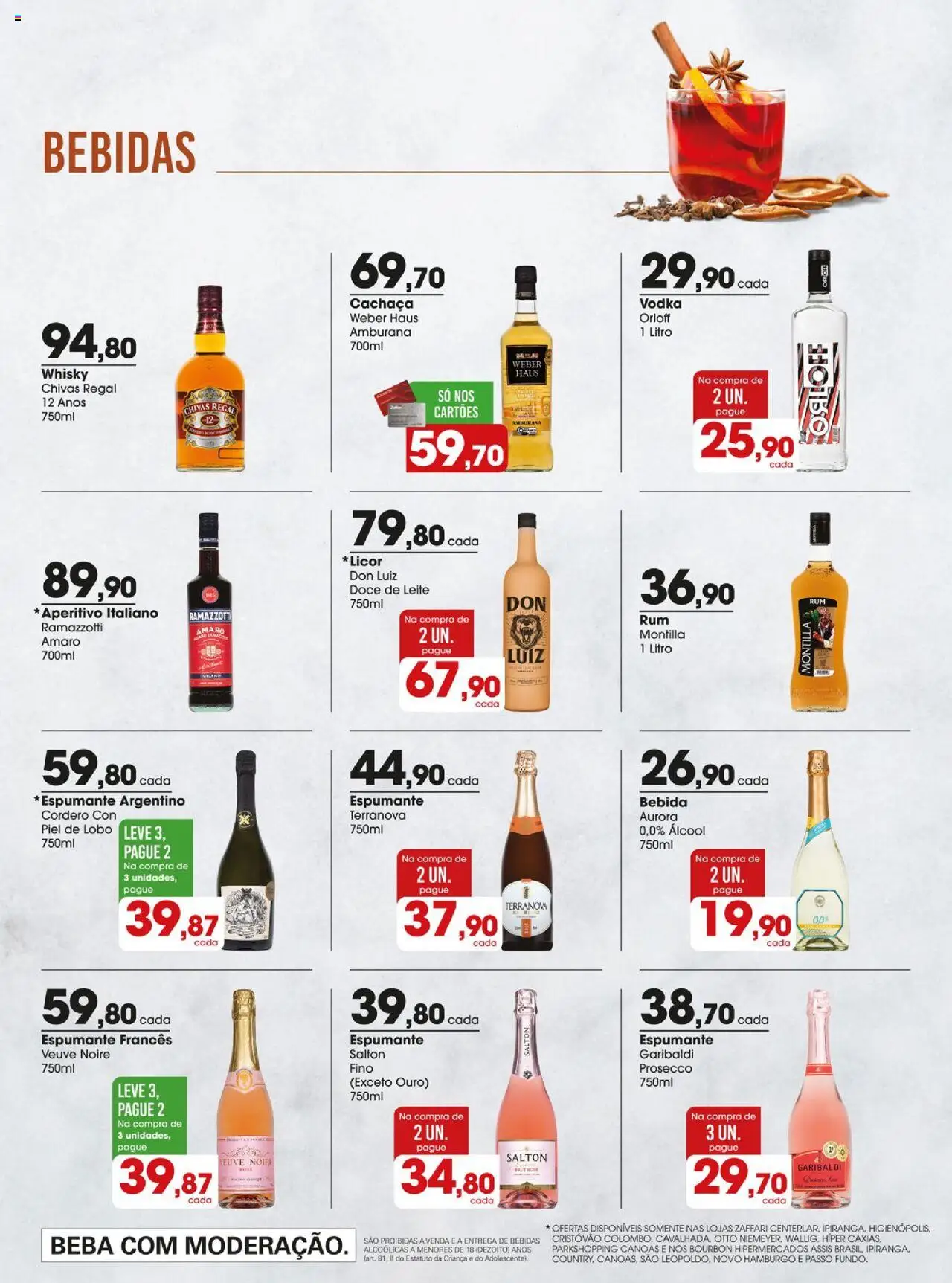 Zaffari - Ofertas Delícias do Mundo  - página 13- válido a partir de 15/07/2025
