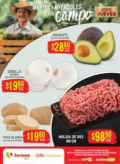 Soriana - Martes y Miércoles del Campo Híper: Juárez válido desde 21/10/2025