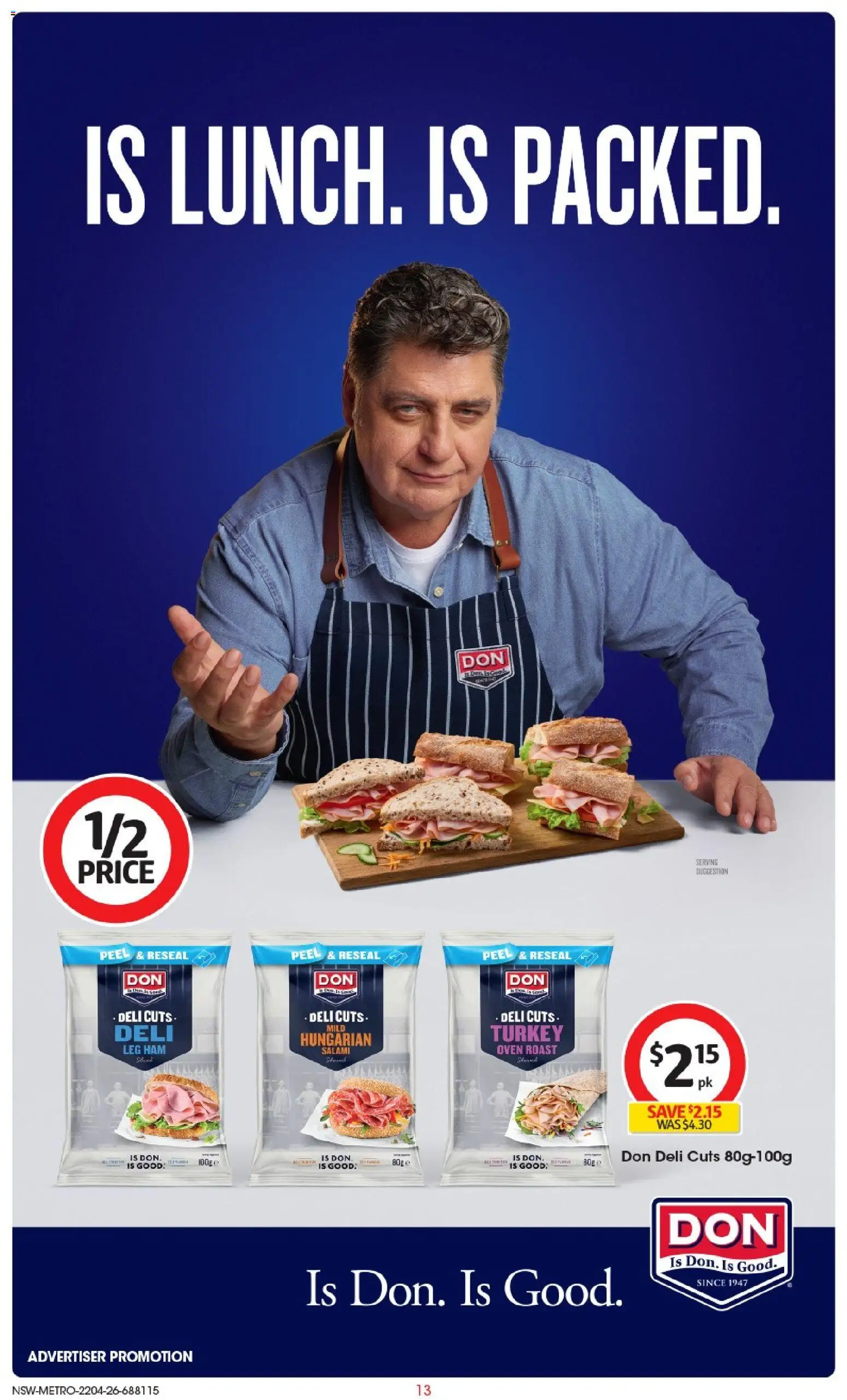 Coles catalogue  - page 13- valid from 22/04/2026