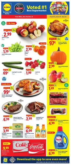 Preview Lidl Weekly Ad valid from 10/08/2025