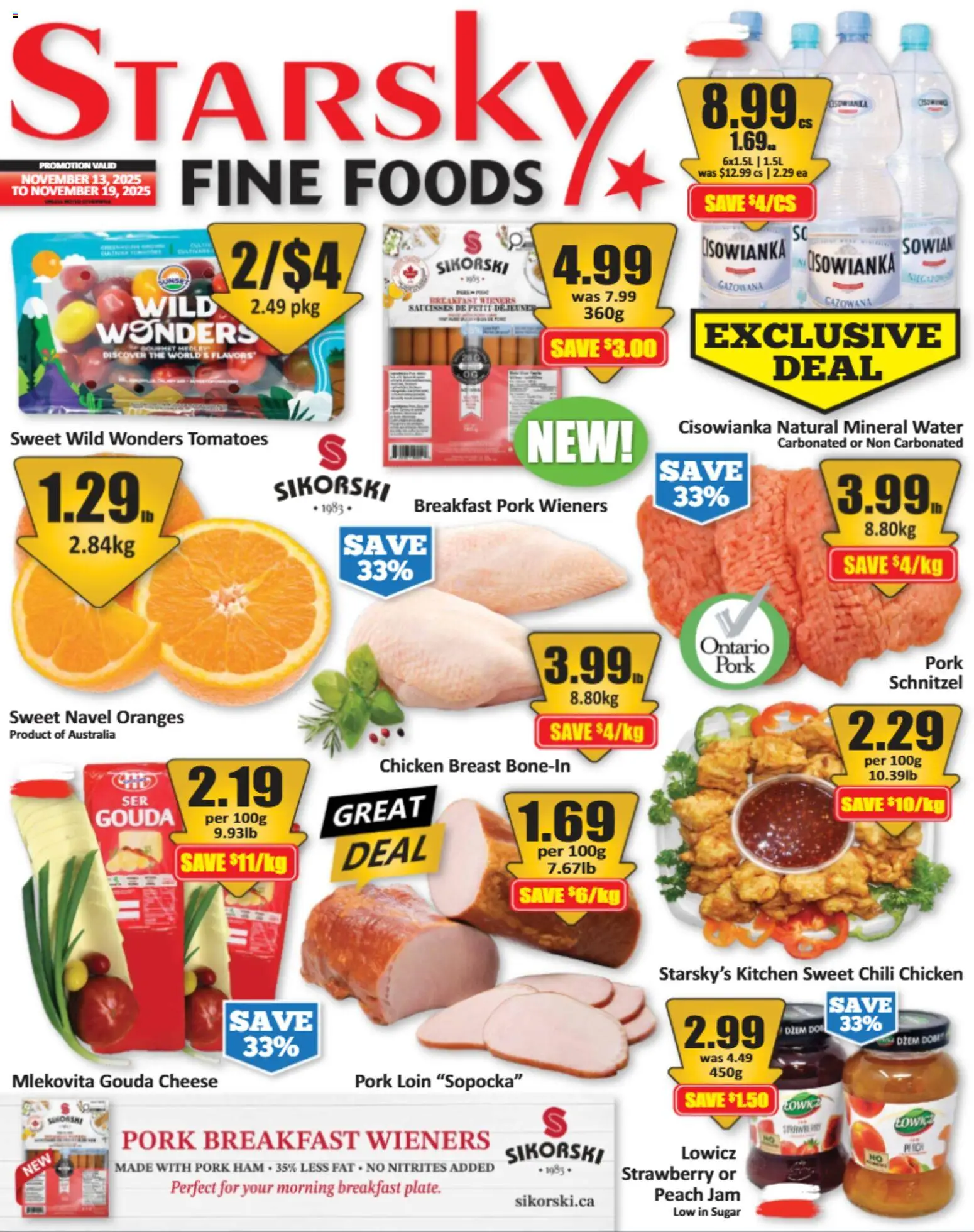 Starsky weekly flyer / circulaire - page 1- valid from Nov 13, 2025