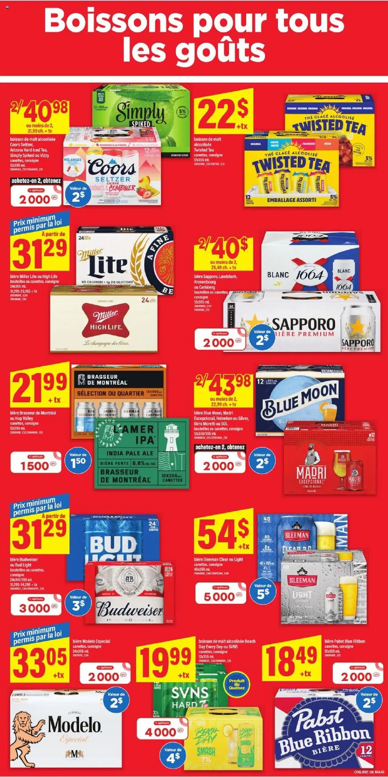 Maxi weekly flyer / circulaire - page 12- valid from Jul 17, 2025